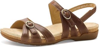 Dansko Ruthie Womens Sandals Toffee : EU 41 (US Womens 10.5-11) Regular, Leather