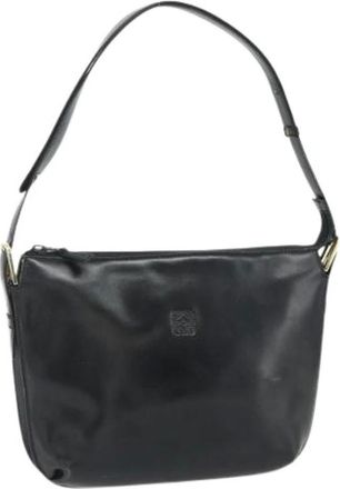 Loewe Pre-owned Shoulder Bags, female, Black, Size: ONE SIZE Pre-owned Shoulder Bag