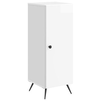 vidaXL Aparador Brillante 33 X 34,5 X 90 Cm Madera De Ingenier&iacute;a Vidaxl