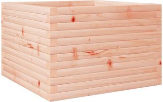 vidaXL Jardinera Madera Maciza De Abeto Douglas 70x70x46 Cm Vidaxl