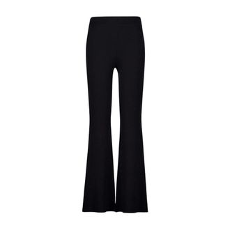 Altuzarra Dames, Broeken, Zwart, Maat: S Leer