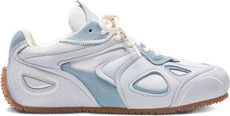 Axel Arigato Slow Runner geperforeerde suède sneakers - Blauw