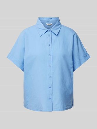 Mbym mbyM Hemdbluse mit 1/2-Arm Modell Katin in Hellblau, Gr&ouml;&szlig;e XS