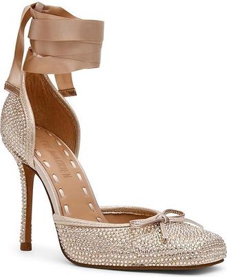 Steve Madden Larina Womens Shoes Champagne Rhinestone : 9.5 M, Synthetic