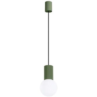 Wonderlamp L&aacute;mpara Colgante Mido Verde, 1 Luz
