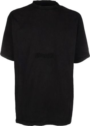 Balenciaga T-Shirt - Heren - T-shirts - Zwart - XS - Katoen - Tops
