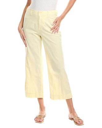 Michael Stars Geraldine Straight Leg Linen-Blend Pant