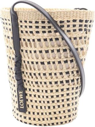 Loewe Pre-owned Loewe Paulas Ibiza Braid Pocket Iraca Palm Pouch Ladies 11GZIMDOHRGOQJL8