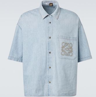 Loewe Anagram denim shirt