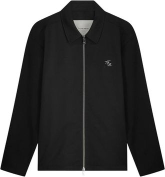 Filling Pieces Coach Jacket Twill Wool - Heren - Zomerjassen - Zwart - L - Jassen