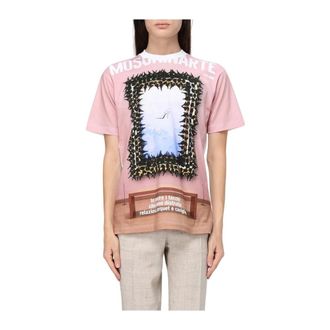 Moschino Camiseta con estampado de dibujos animados - Tops - Mujer - Multicolor - XS