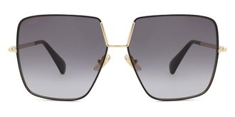 Max Mara MM0082 DESIGN9 32B Womens Sunglasses Gold Size 60