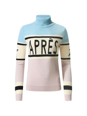 Perfect Moment Schild Apr&egrave;s Intarsia-Knit Merino Wool Sweater