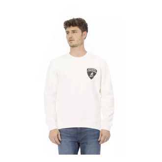 Automobili Lamborghini Hombre, Sudaderas, Blanco, Talla: S