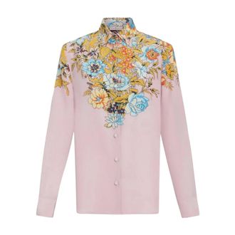 Etro Dames, Blouses & Shirts, Roze, Maat: XS Zijde