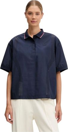 Lacoste Dames, Tops, Blauw, Maat: XS
