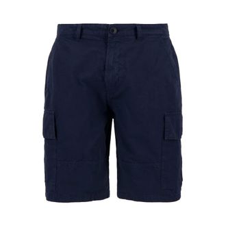 Barbour Casual Shorts, male, Blue, Size: 2XL Ripstop Cargo Shorts