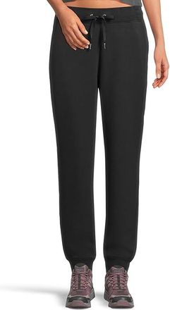 Skechers Elevate Luxe Joggers Womens Casual Pants Bold Black : LG, Polyester/Rayon/Spandex