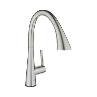 GROHE Zedra Touch, Mezclador Electr&oacute;nico Para Fregadero, Supersteel (30219dc2)