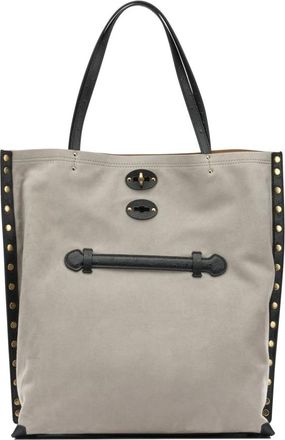 Zanellato A Spasso Tote - Dames - Shoppers - Grijs - ONE Size - Su&egrave;de - Tassen
