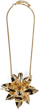Paco Rabanne Oversized Flower Necklace - female - Rabanne - Necklaces - Yellow - ONE SIZE - Accessories