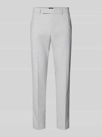 Cinque Hose mit B&uuml;gelfalten Modell Beppe in Hellgrau, Gr&ouml;&szlig;e 44