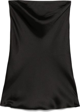 Norma Kamali Bias-Cut Strapless Dress - Womens - Polyester