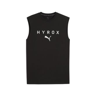 Puma Canotta PUMA x HYROX Cut-Off da uomo, Accessori, Nero, XXL
