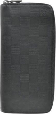 Louis Vuitton Pre-owned Wallets, female, Black, Size: ONE SIZE Pre-owned Leather Wallet