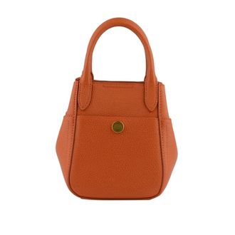 Pourchet Tassen, Dames, Oranje, ONE Size, Leer, Granite PM Handbag