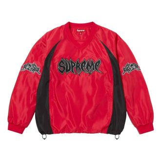SUPREME Warthog Warm Up Pullover Red SUP-FW25-098-RED