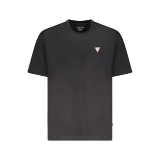 Guess Nero Katoenen Herenshirt