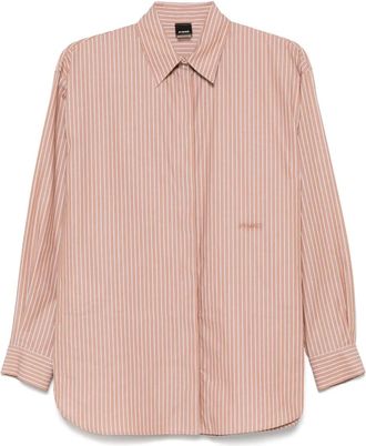 Pinko Camicia a righe - Marrone