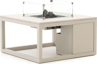 Cosi raw lounge vuurtafel 100x100x55cm