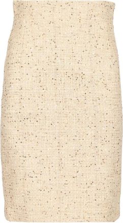Tagliatore Nell Midi Rok - Dames - Korte rokken - Beige - XS - Katoen - Rokken