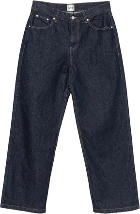 Arte Logo-embroidered Belt-loop Jeans