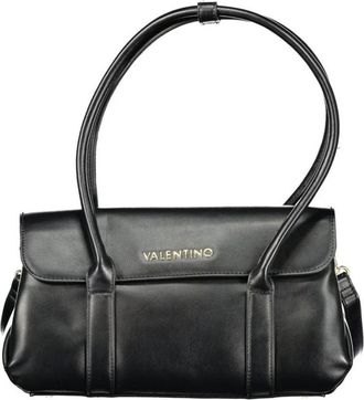 Valentino Tassen, Dames, Zwart, ONE Size, Polyethyleen Handtas met Bovenhandvat