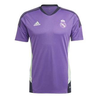 adidas Real Madrid Condivo 22 Training Jersey Purple HT8809