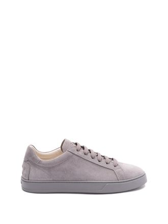【関税＆送料込み】Tod'S Hammered Leather Trainers Leather low trainers Tod's Black size 6 US in Leather - 50215052