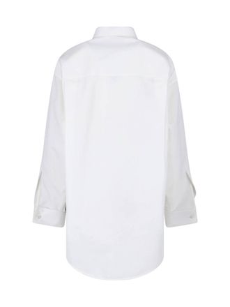 Balenciaga Womens Shirts White Cotton