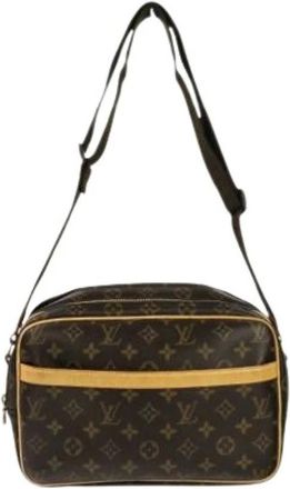 Louis Vuitton Pre-owned Cross Body Bags, female, Brown, Size: ONE SIZE Pre-owned Monogram Shoulder Bag