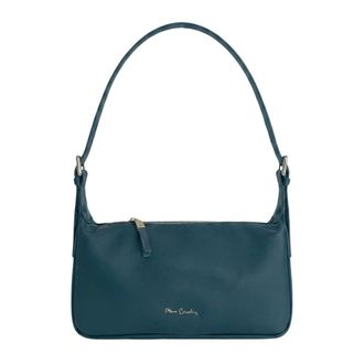 Pierre Cardin Schoudertas - Dames - Tassen - Blauw - Maat: ONE Size Leer
