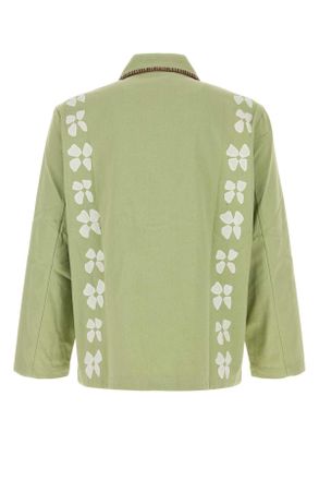 Baziszt Tilleul Blazer - Green