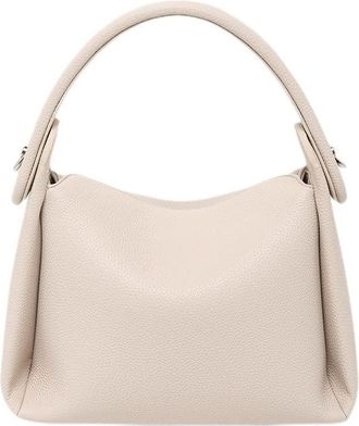 Generic Genuine Leather Purse and Handbags for Women Vegan Leather Satchel Crossbody Bag Casual Shoulder Bag Fashion Tote (White)