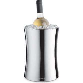 Final Touch Double-Wall Stainless Steel Wine Chiller in Silver at Nordstrom