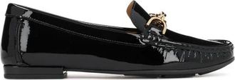 Kazar Jana Moccasins - Dames - Loafers - Zwart - 37 1/2 EU - Leer - Schoenen