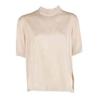 Forte_Forte Dames, Blouses & Shirts, Wit, Maat: L Zijde