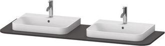 Duravit Duravit - Consola Happy D.2 Plus Hp032h, 1600x550 Mm, 2 Agujeros