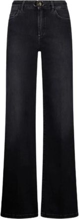 Liu Jo Straight Jeans - Dames - Loose Fit Jeans - Blauw - W32 - Jeans
