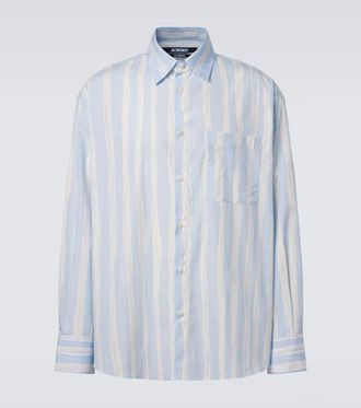 Jacquemus Camargue striped cotton shirt